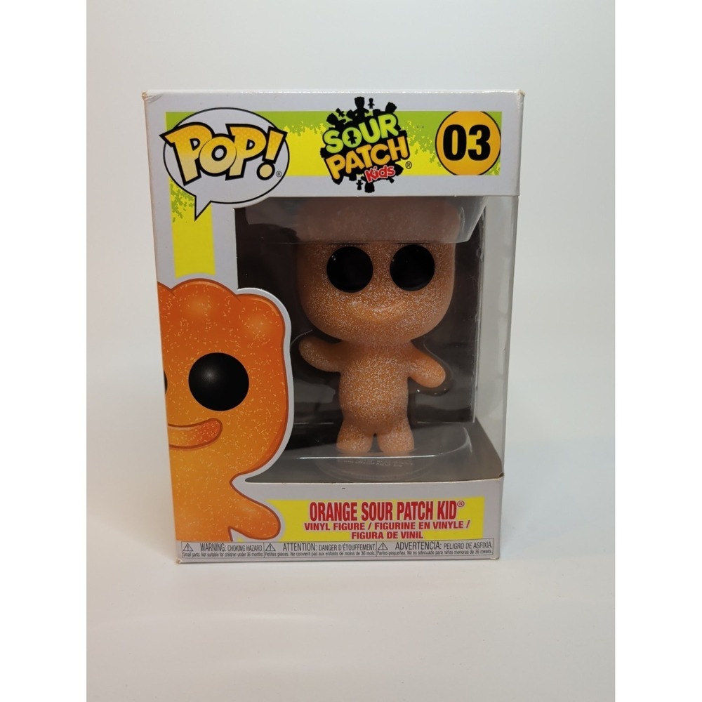 Funko‎ Pop! Sour Patch Kids Orange #03 Vinyl Figure Candy Mascot w/ Box